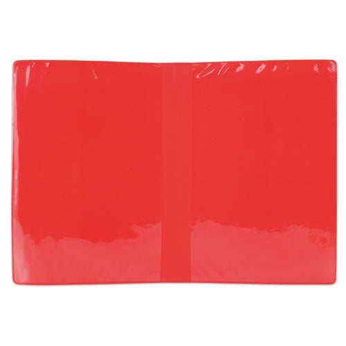 Roter Autodokumentenhalter