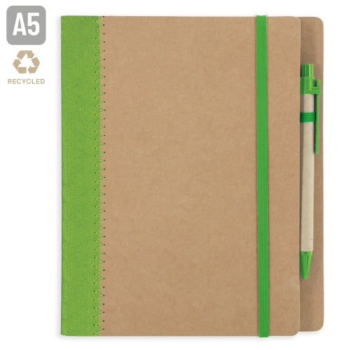 CUADERNO A5 CARTON RECICLADO "DIPA"