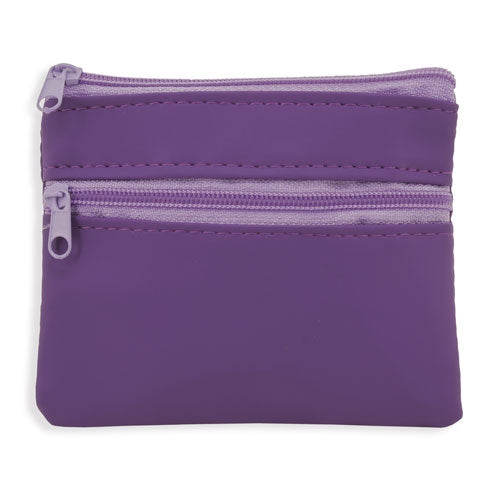 MONEDERO DOBLE CREMALLERA "LAUREN"