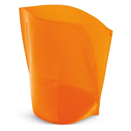 Seau à glace pliable orange