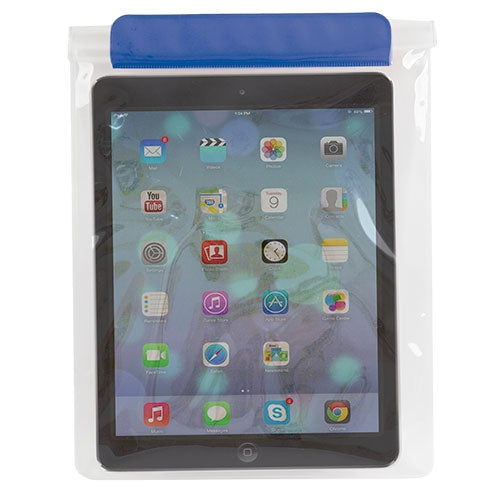 Wasserdichte Tablet-Hülle, blau