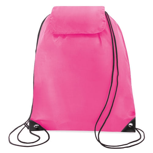 Bolsa Mochila Nylon Reforzada Fucsia