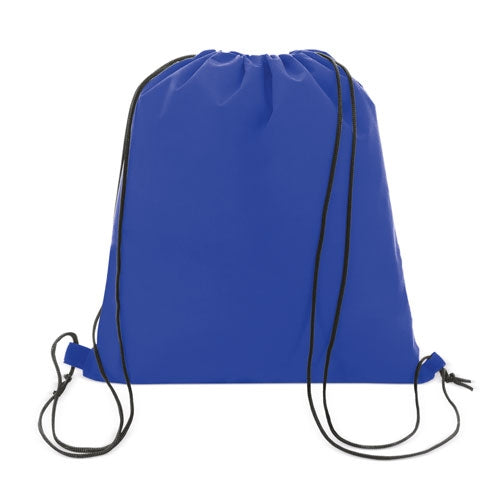 Mochila Non Woven Azul con Cordones (lote de 10)