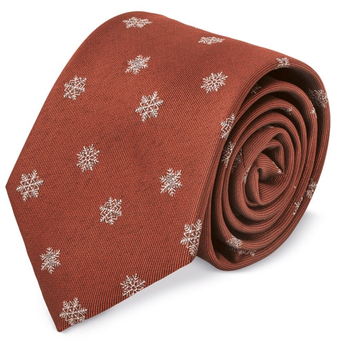 CRAVATE DE NOËL « Flocon »