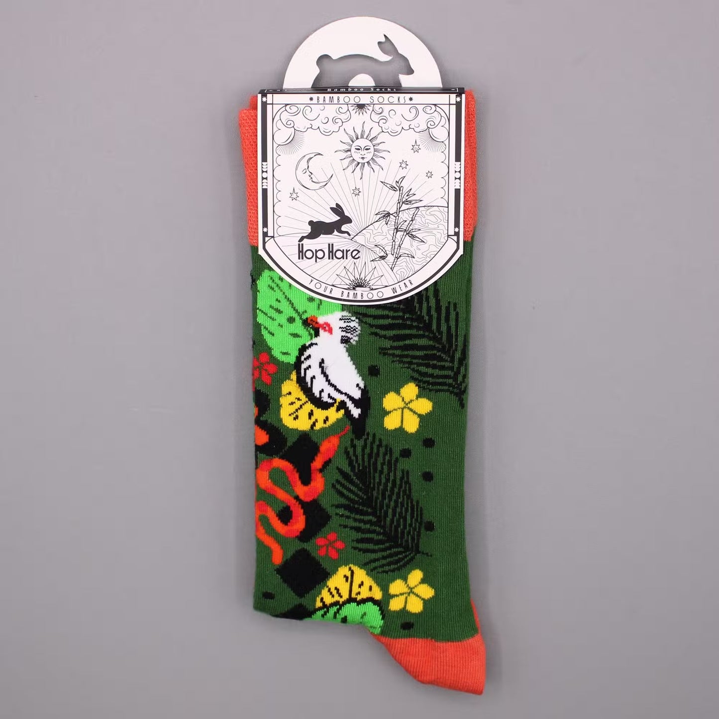 Hop Hare Socken (Größen 41-46) - Bali Jungle -