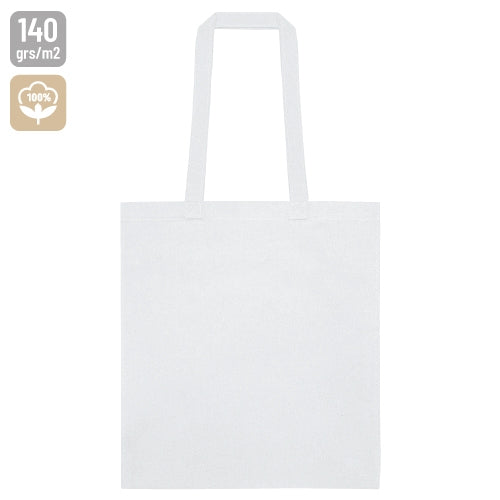 BOLSA DE ASA BLANCA ALGODON "KELSO"