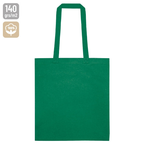 BOLSA DE ASA VERDE ALGODON "KELSO"