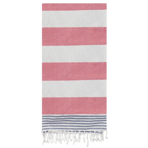 TOALLA PAREO CON RIZO "CALA BONITA"