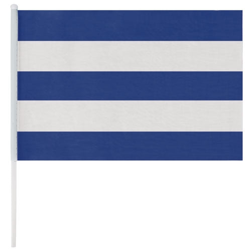 Banderín Animación Blanco Azul (lote de 50)
