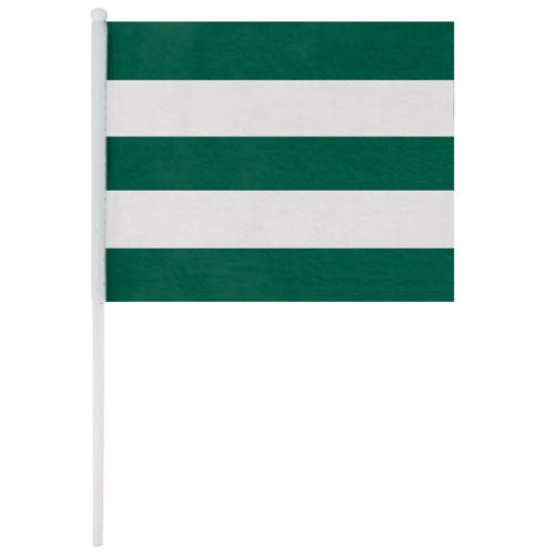 Banderín Blanco Verde (lote de 50)