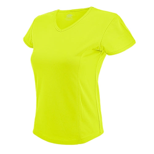 CAMISETA MUJER D&F AM FLUO S "BAYGOR"