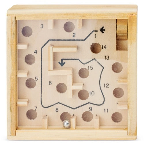 Juego Laberinto Habilidad Madera