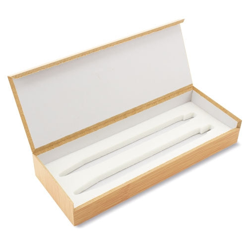 ESTUCHE FINISH BAMBÚ 2 PCS "RONY"