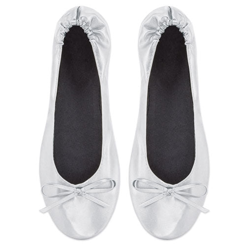 ZAPATILLA PLEGABLE ORO (12 PARES) "BALLET"