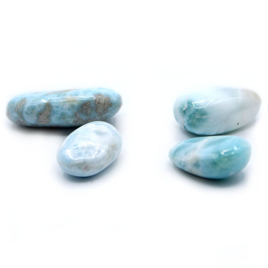 Premium Tumble Stones - Larimar