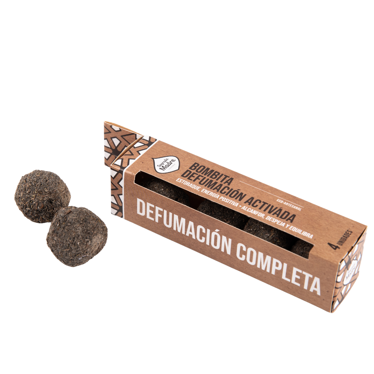 Caja de 4 Bombitas de Incienso Defumacion Comp