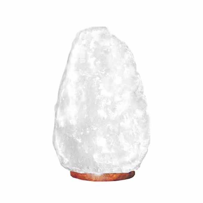 Lampe de sel de roche de l'Himalaya et base : environ 8 à 10 kg