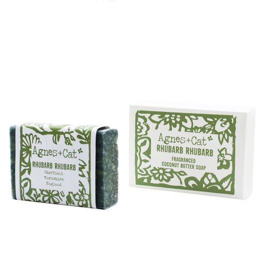 Jabón Artesanal de 140g - Ruibarbo