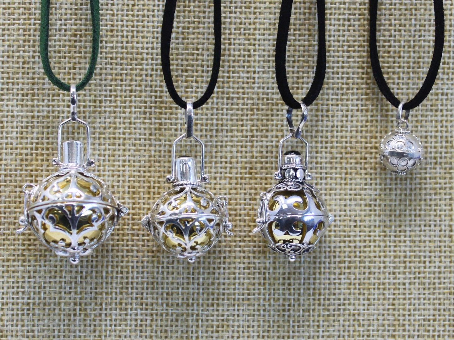 Silberne Engelsglocke - Heilung - 23mm