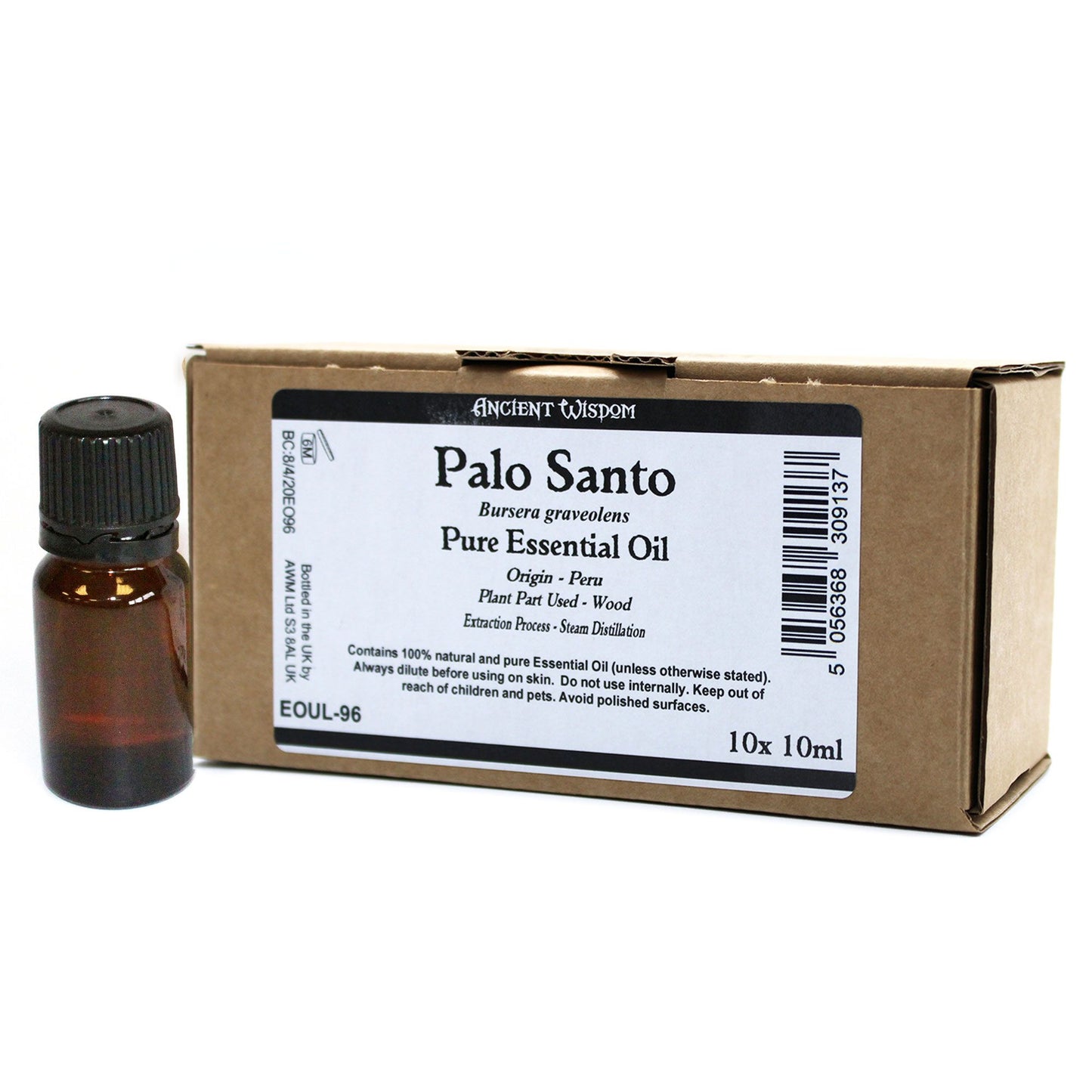 Ätherisches Palo Santo-Öl – 10 ml – ohne Etikett
