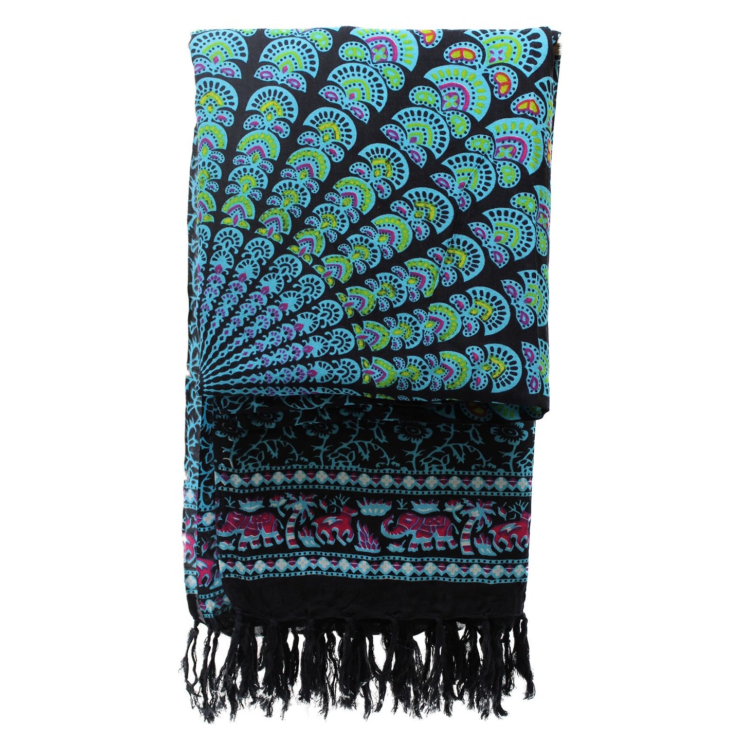Klassische Peacock Mandela Sarongs