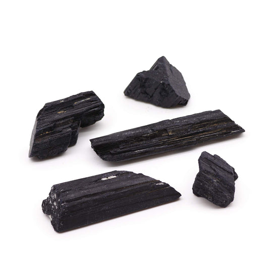 Mineralstufen - Indischer Turmalin 1 kg (ca. 20-30 Stück - 5-10 cm)