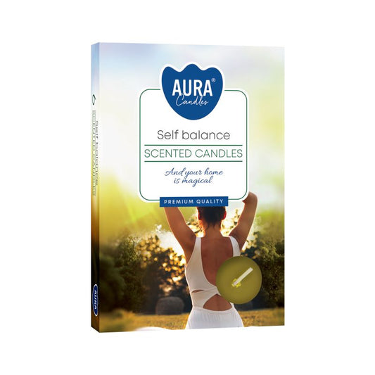 1x 6er Set Duftteelichter - Selbstausgleichend