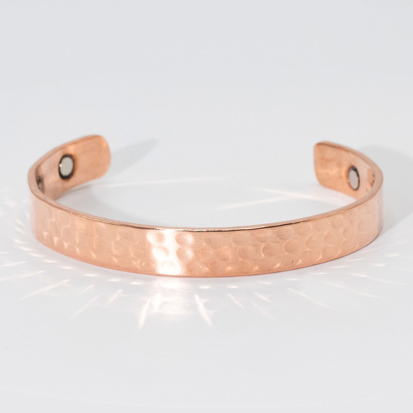 Herrenarmbänder aus massivem Kupfer mit Magneten (sortiert)