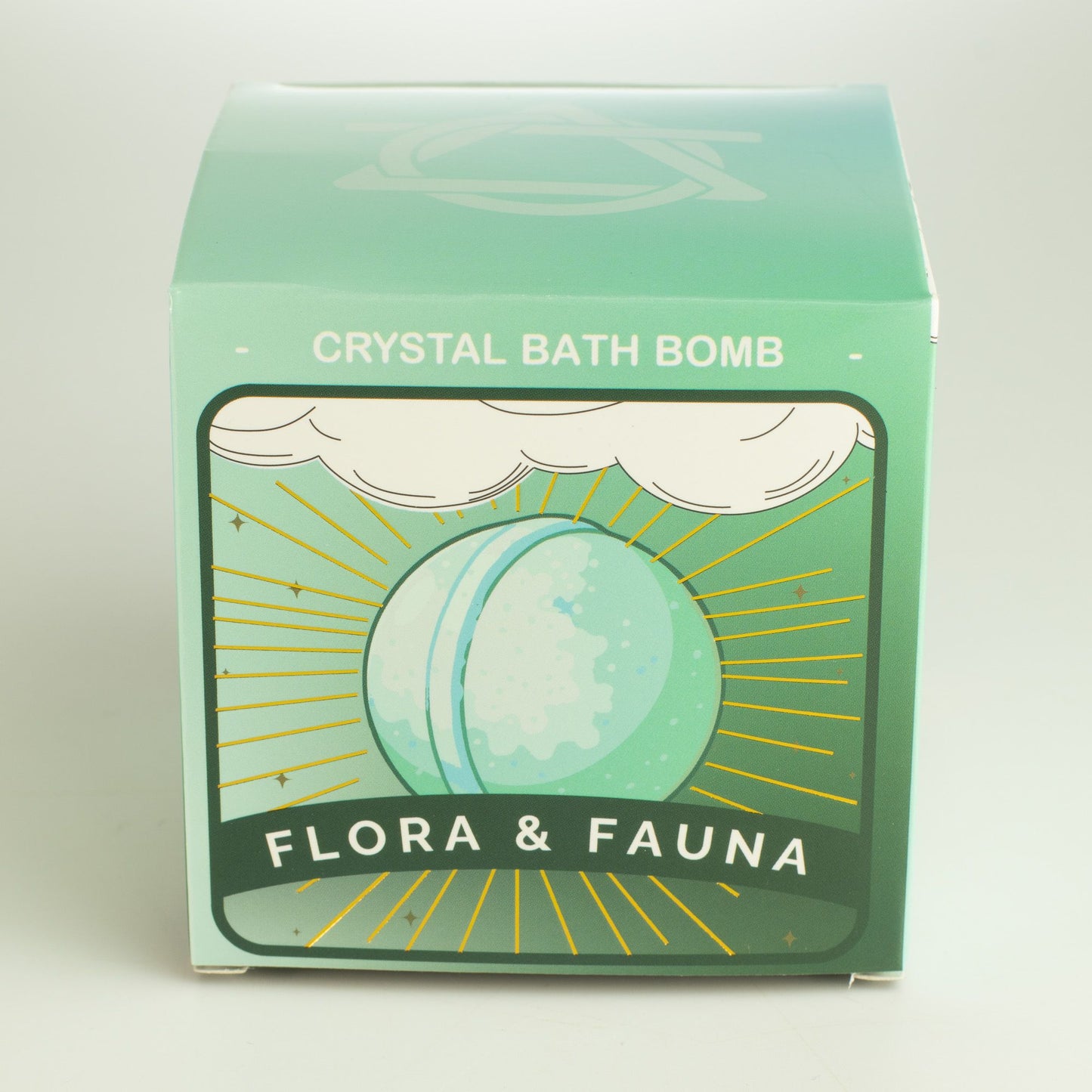 Bomba de baño de cristal elemental - Tierra