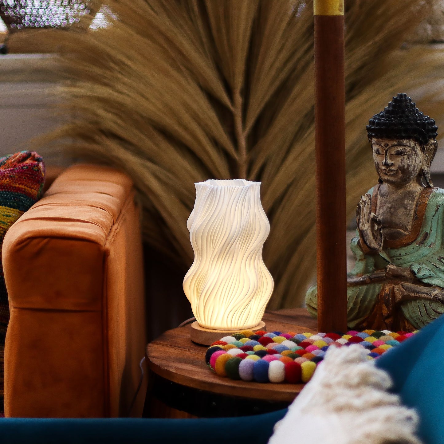 New Wave Lampe - USB (C) - 3 Einstellungen - Twisted Star