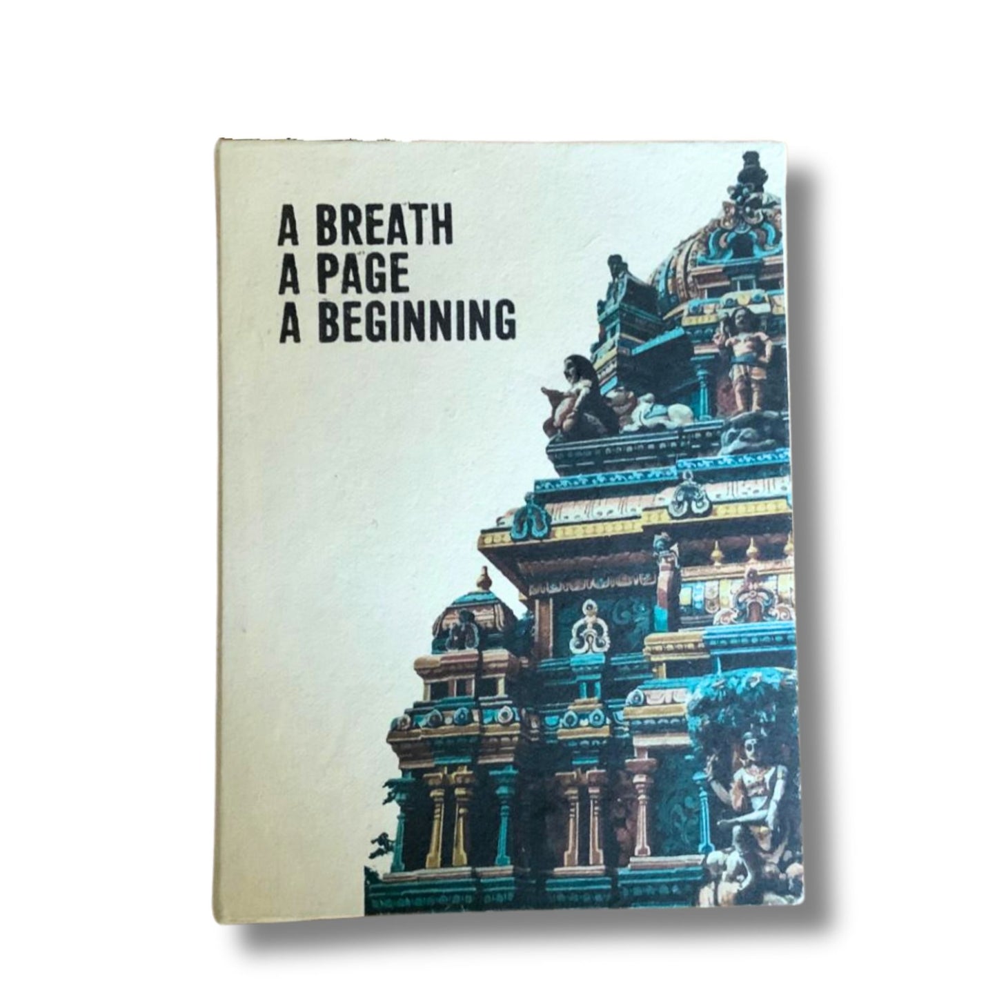 Großes Lokta-Notizbuch – A Breath – inklusive Lesezeichen