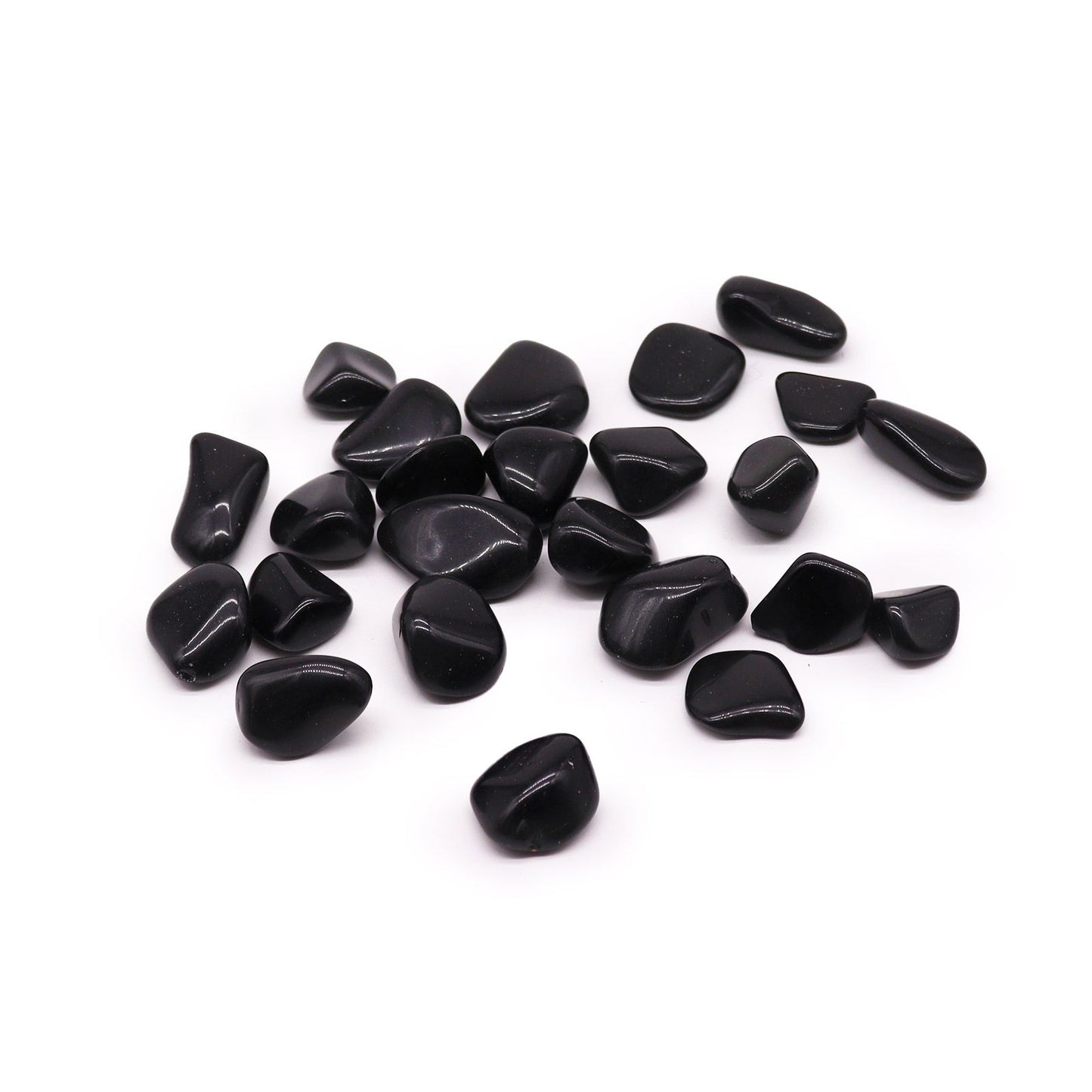 L Tumble Stones - Obsidienne noire
