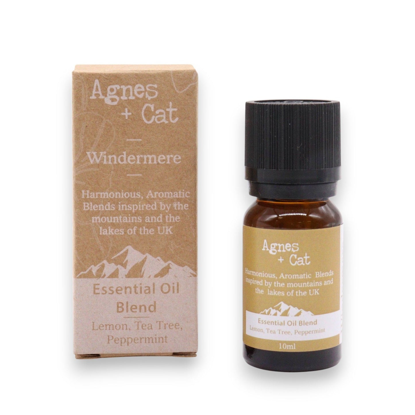 Ätherische Ölmischung – Windermere – Zitrone, Teebaum und Pfefferminze