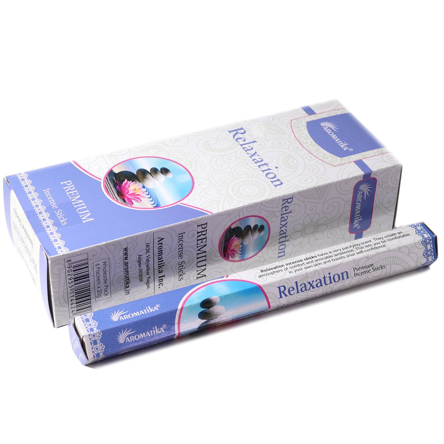 Encens hexagonal sans charbon Aromatika - Relaxation