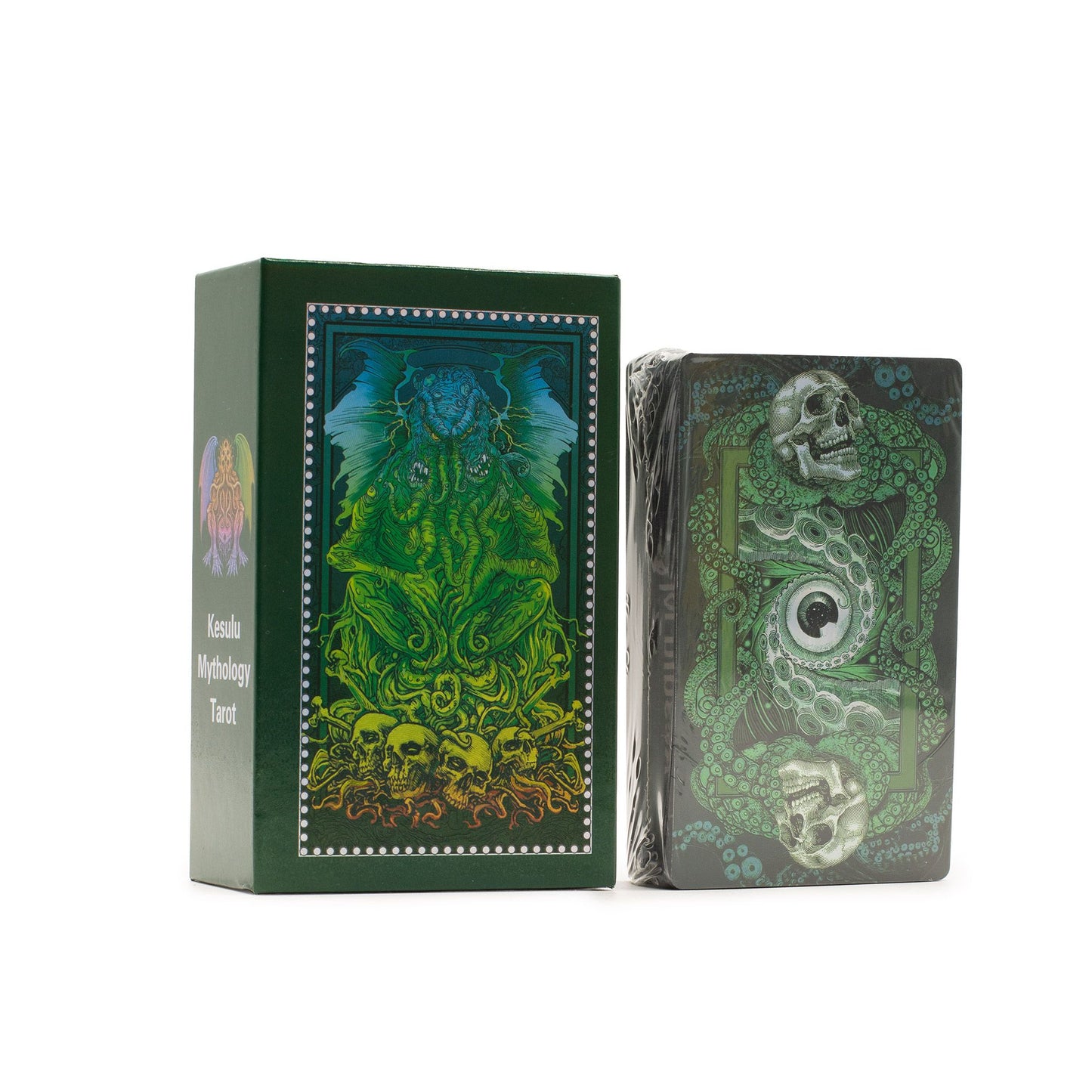 Tarotkarten-Set aus Folie – Kesulu-Mythologie – mit Begleitheft