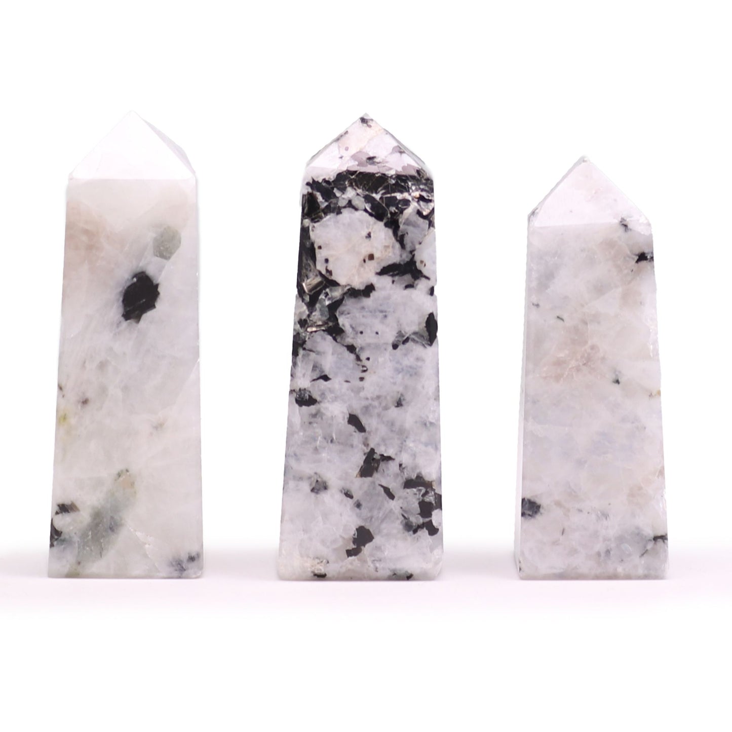 Obeliscos de Gemas aprox. 5 cm - Piedra de la luna