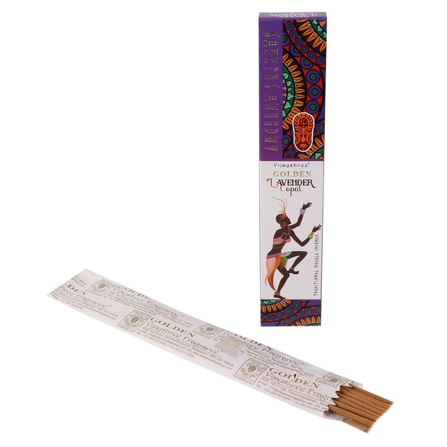 15 g de copal dorado y lavanda