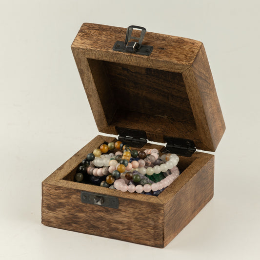Pequeña caja esmaltada - Virgo