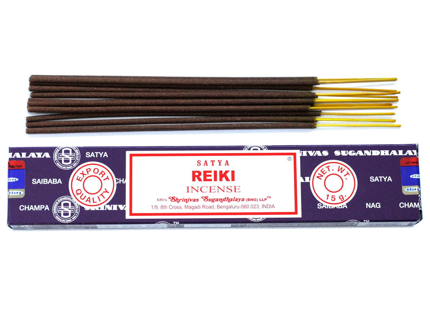 Varillas de Incienso Satya 15gm - Reiki