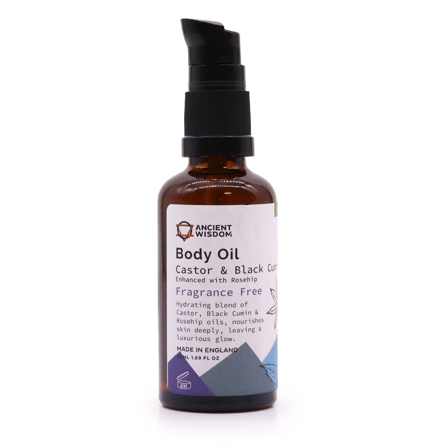 Bio-Körperöl 50 ml - Hagebutte (parfümfrei)