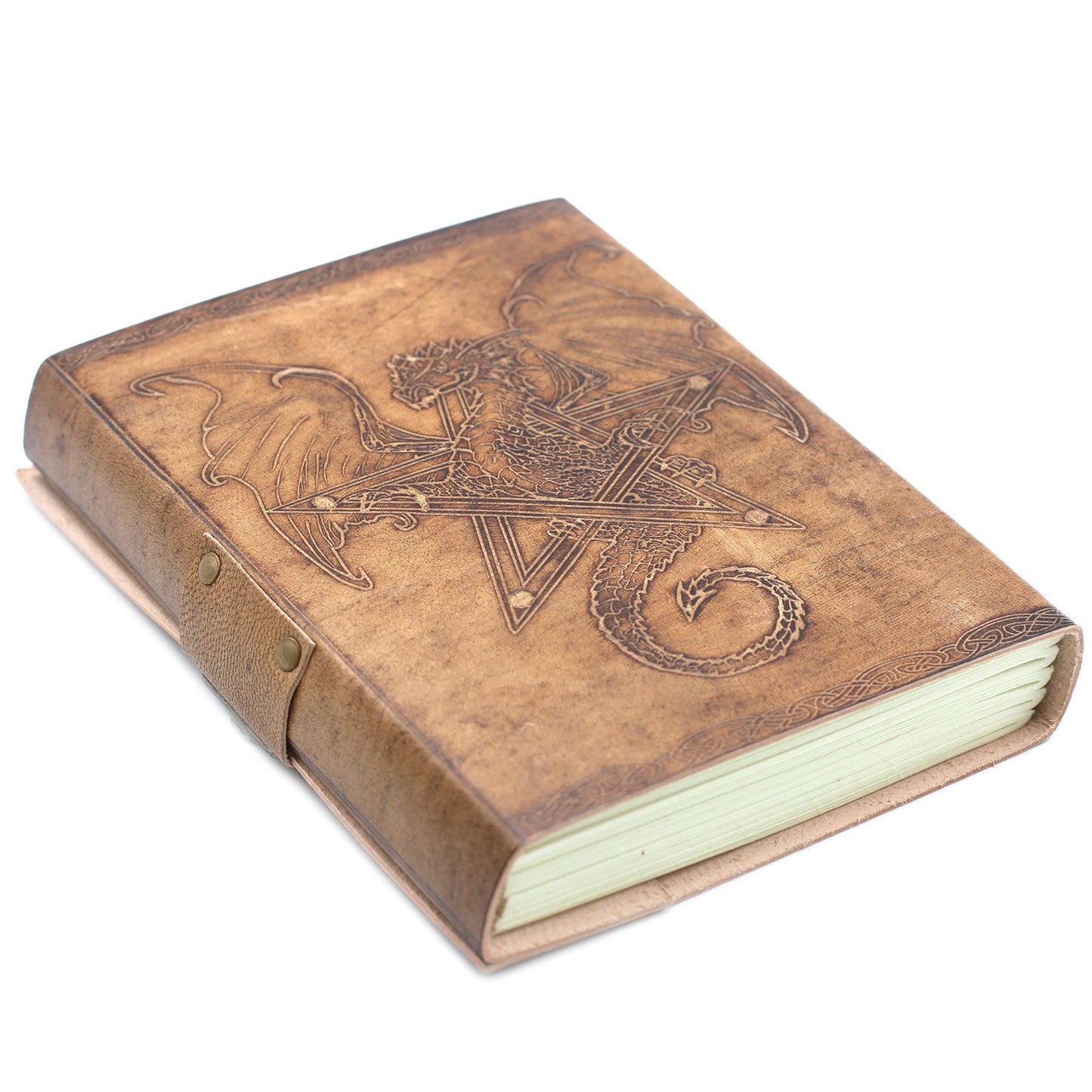 Leather Dragon Notebook (20x15 cm)