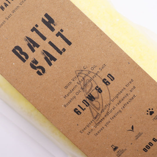 Greenman Rituals Vitamina C y Mandarina Sales de baño de Epsom – Glow & Go