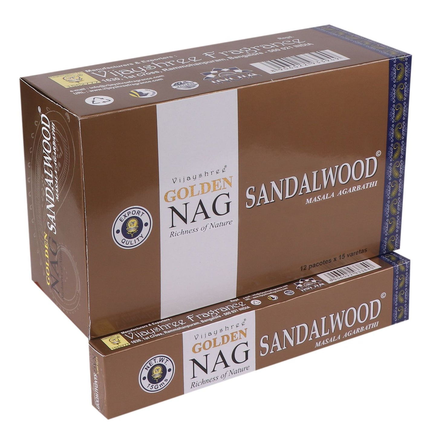 15 g de Golden Nag - Bois de santal