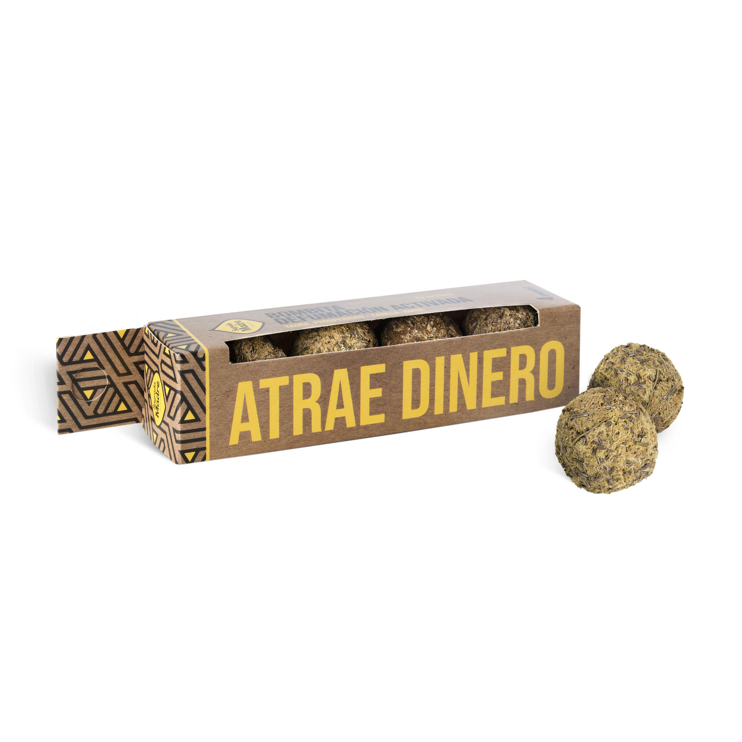 Caja de 4 Bombitas de Incienso Atrae Dinero