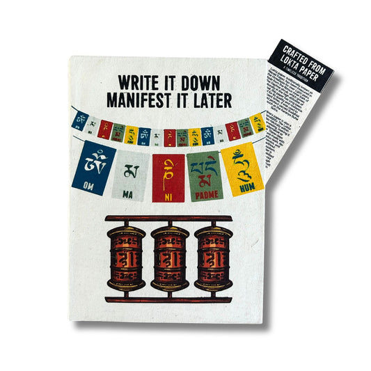 Cuaderno Grande Lokta - Anótalo - Incluye marcapáginas