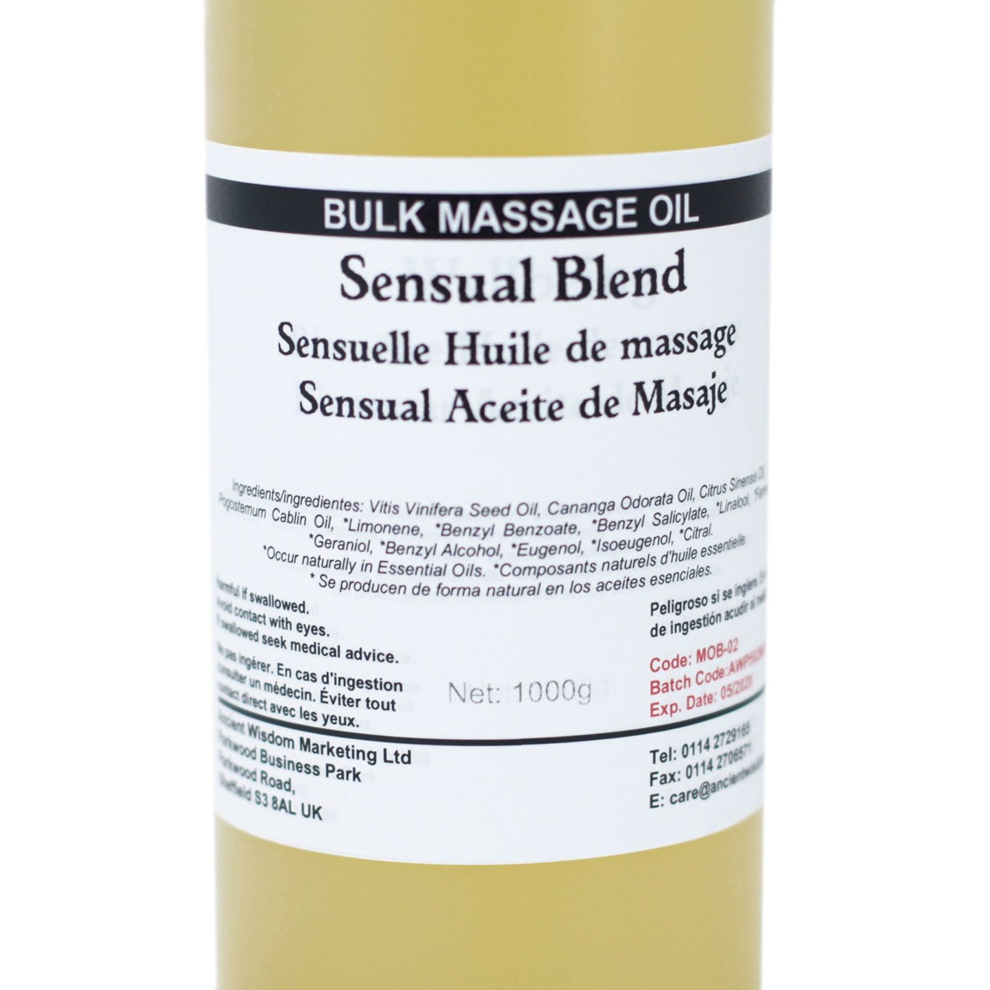 Massageöl 1kg - Sinnlich
