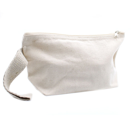 Trousse de toilette en coton naturel 10 oz - Sac à main