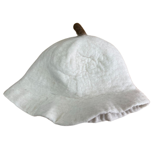 Saunahut aus Filz - Natur