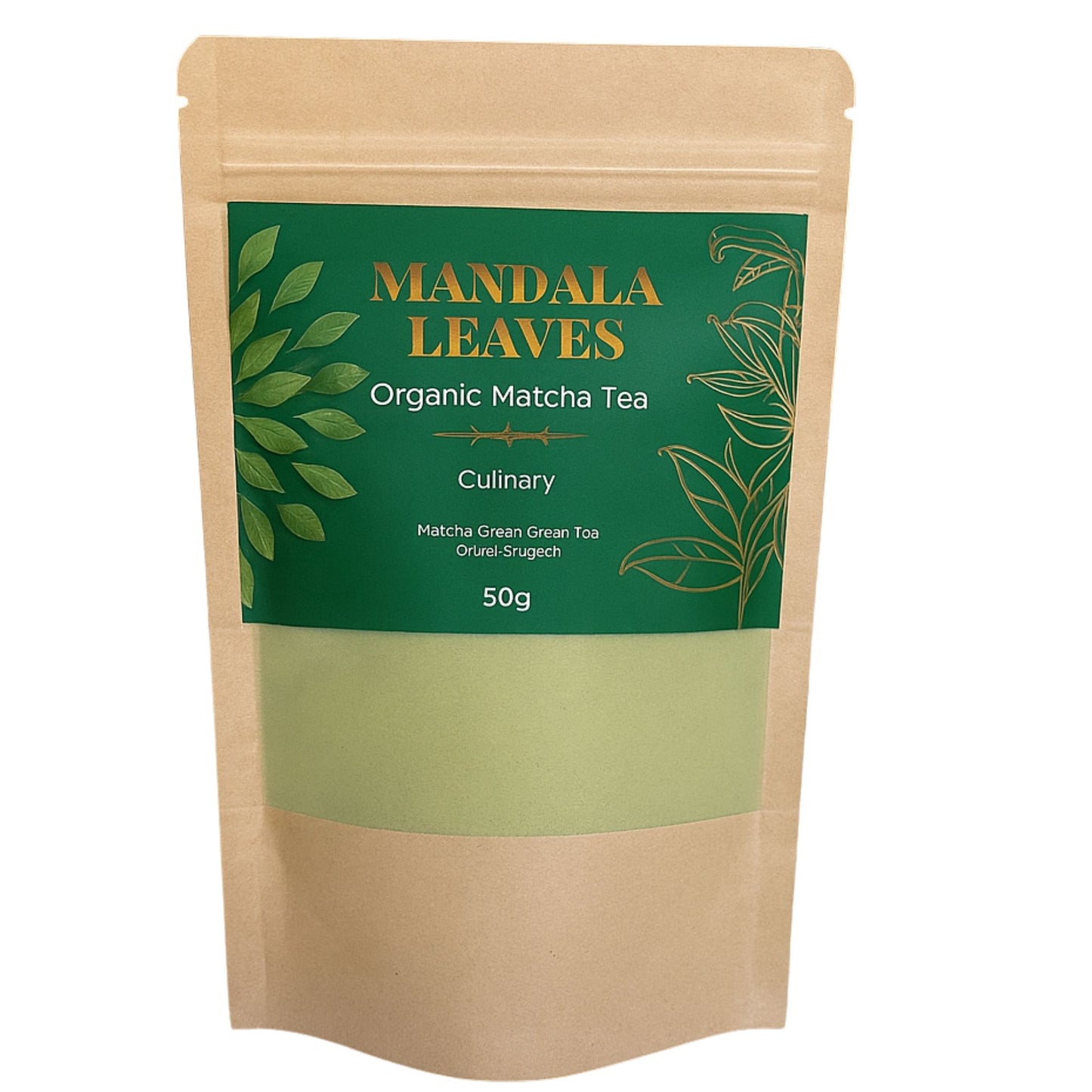 Bio-Kulinarischer Matcha-Tee