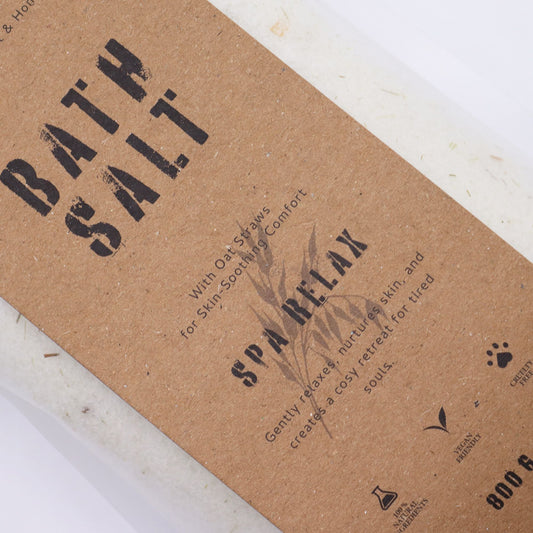 Greenman Rituals Sales de baño de Epsom con avena y miel – Mezcla relajante para spa